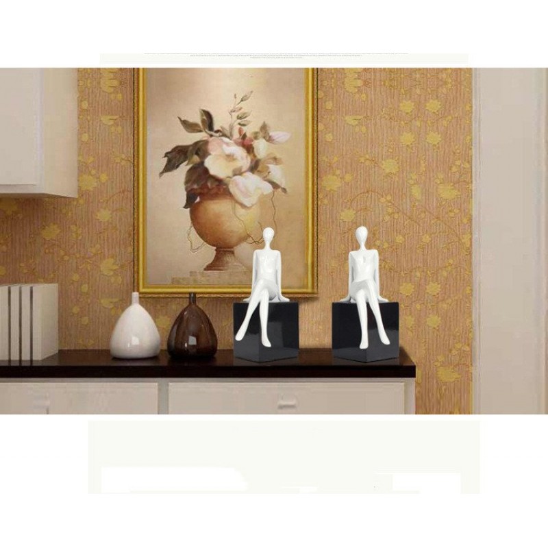 Simple Book Leaning Study Office Living Room Decoration