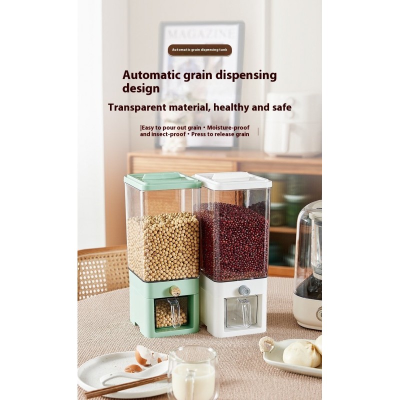 Kitchen Storage Large Capacity Rice Bucket Cereals Sealed Jar