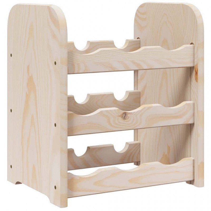 Wine Rack 33x Solid Pine Wood   Wine Rack 43x