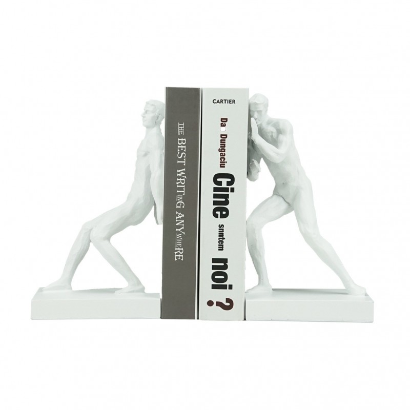 Resin Character Bookends Light Luxury Creative Hom...