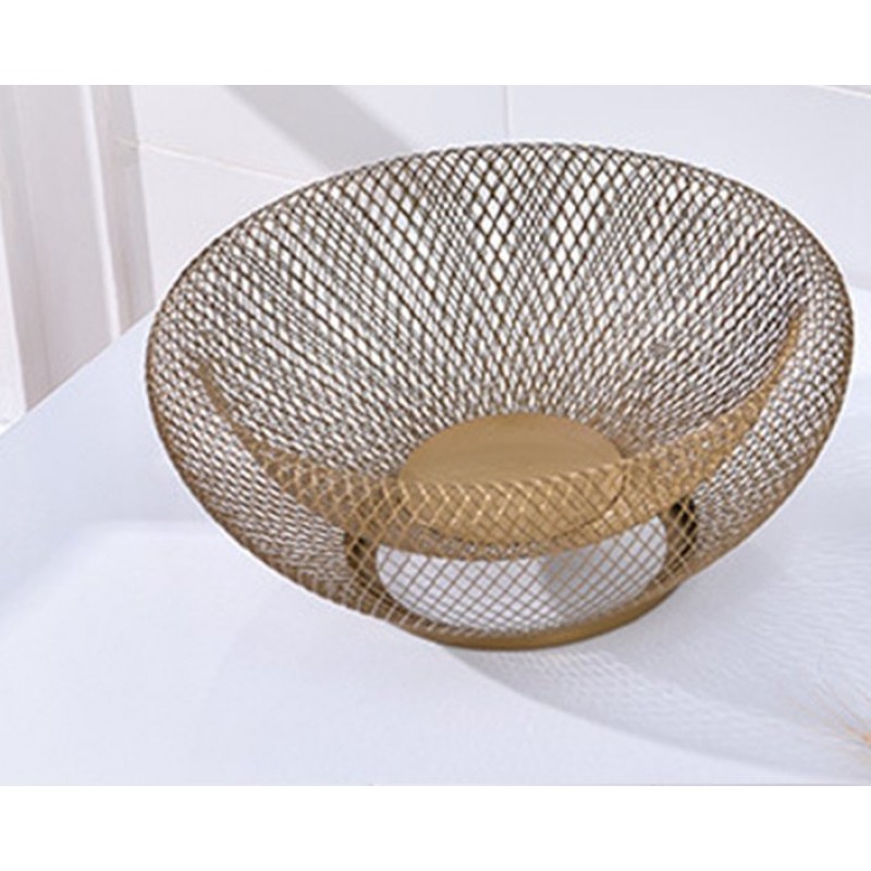Iron Fruit Basket Simple Hollow Fruit Creative Basket