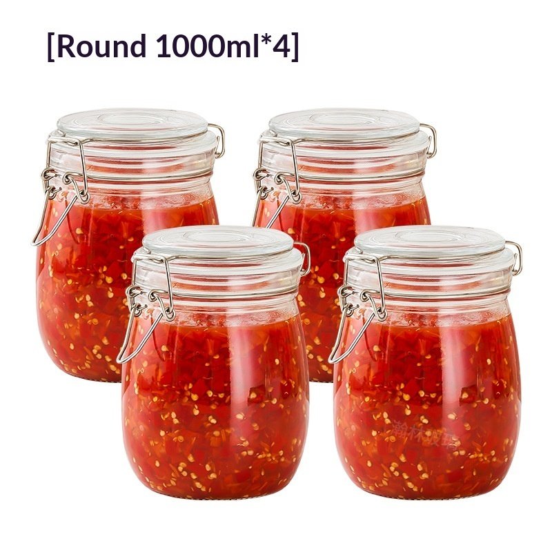 Glass Sealed Storage Jar