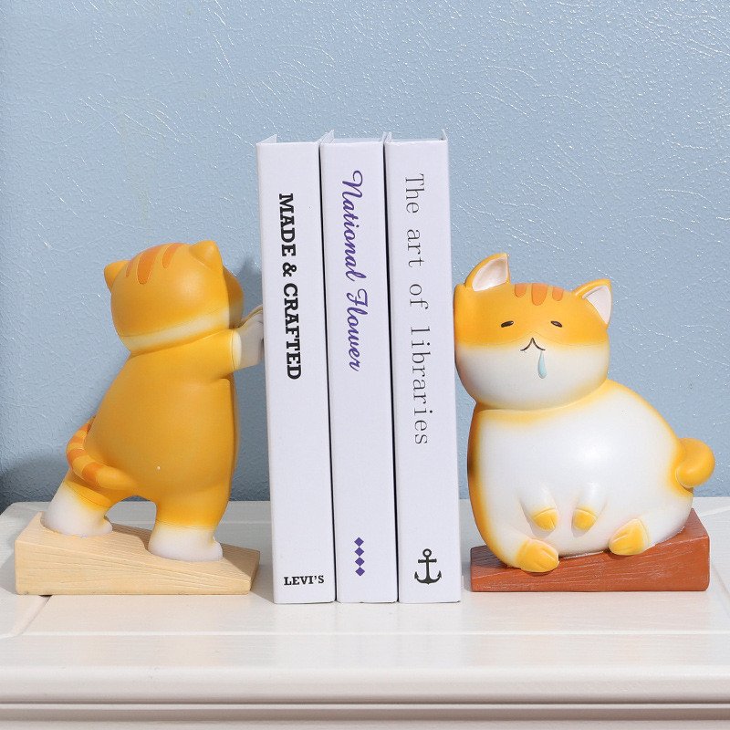Resin Ornaments Home Room Door Stalls Study Desk Decorations Bookends