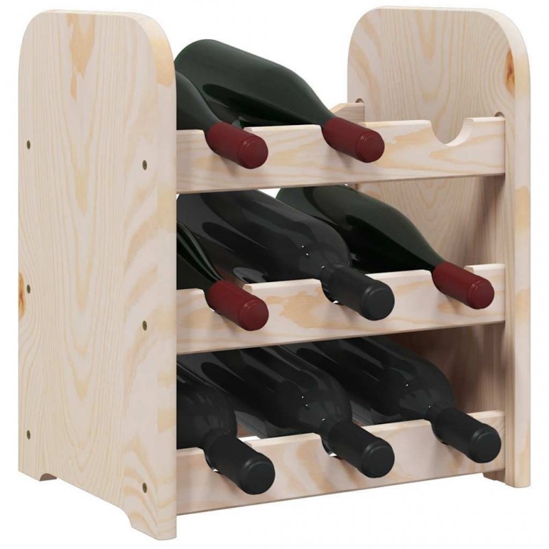 Wine Rack 33x Solid Pine Wood   Wine Rack 43x
