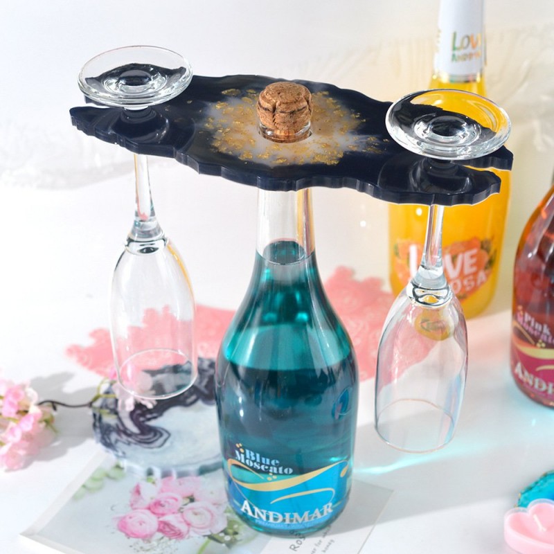 Irregular Silicone Rack Mold for Wine Tray Wine Glass Rack Coaster