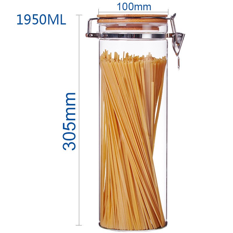 Stainless Steel Buckle Glass Sealed Storage Tank T...