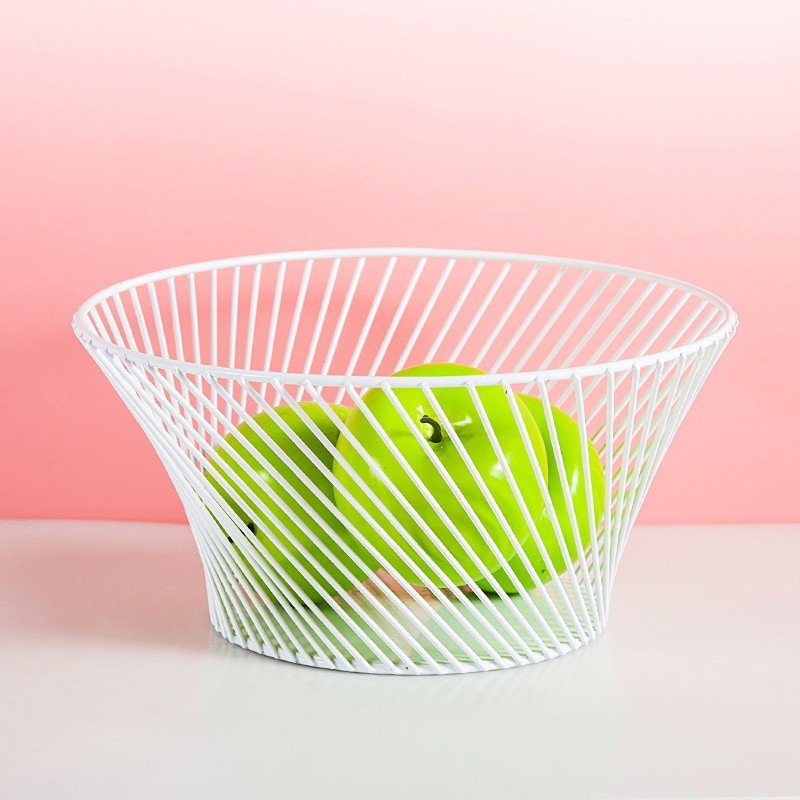 Simple Wrought Iron Fruit Basket