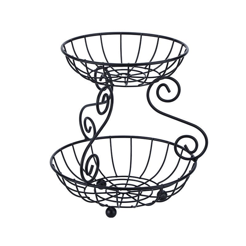 Fruit Basket Household Double-layer Fruit Tray