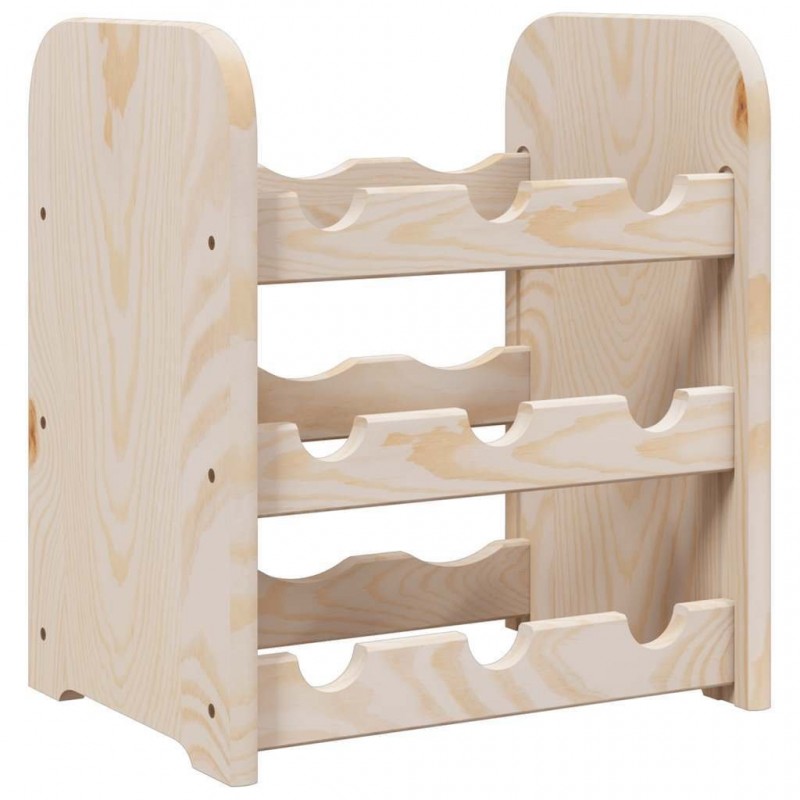 Wine Rack 33x Solid Pine Wood   Wine Rack 43x