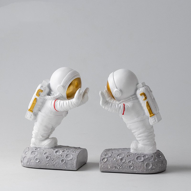 Home Fashion Minimalist Creative Astronaut Bookends