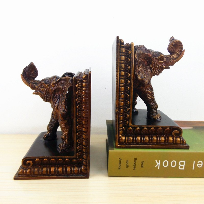 Vintage Elephant Book Decorated With Home Accessor...