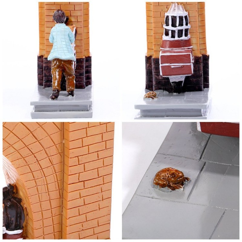 Platform Bookstall Desk Decorations  Resin