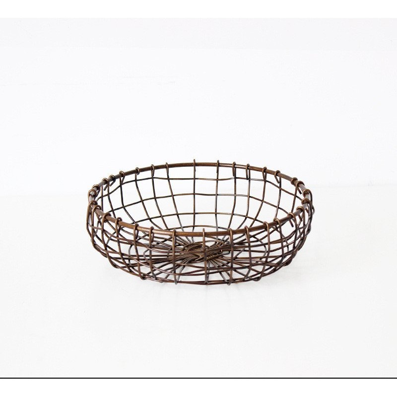 Wrought Iron Fruit Tray Basket