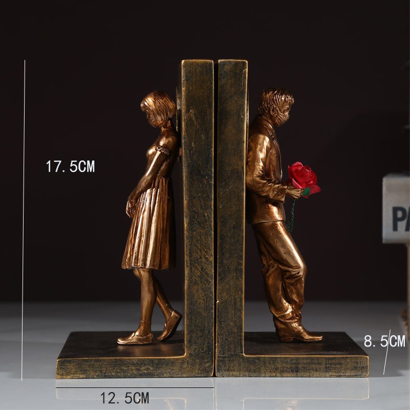 Modern Creative Bookends Ornaments Gift Home