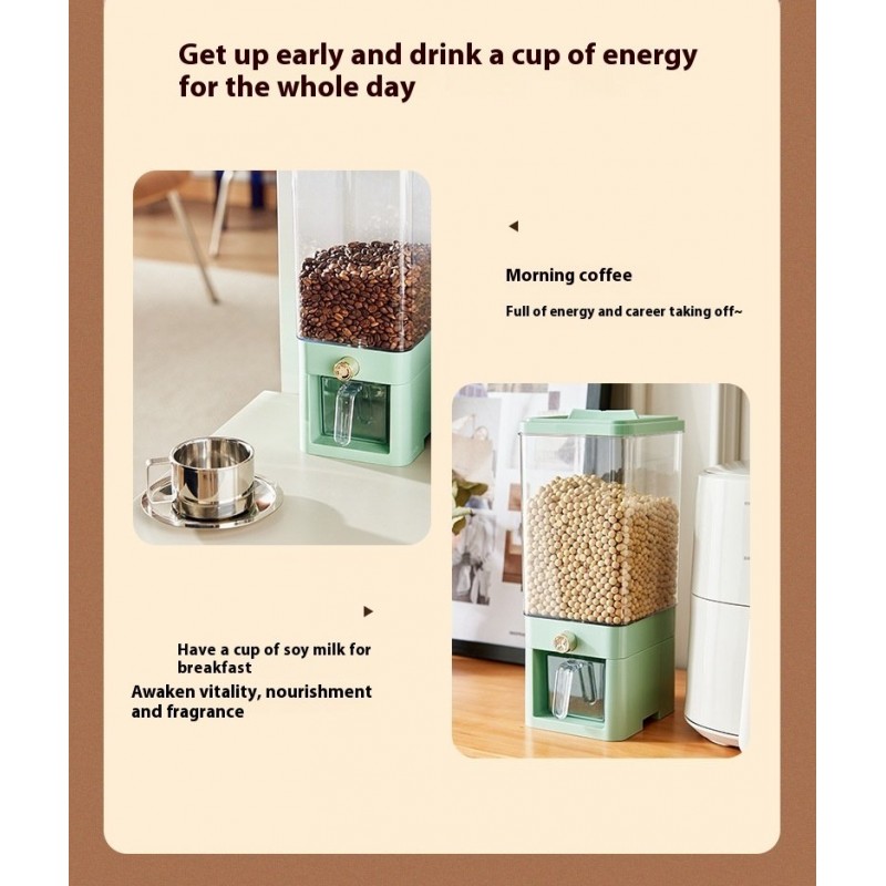 Kitchen Storage Large Capacity Rice Bucket Cereals Sealed Jar