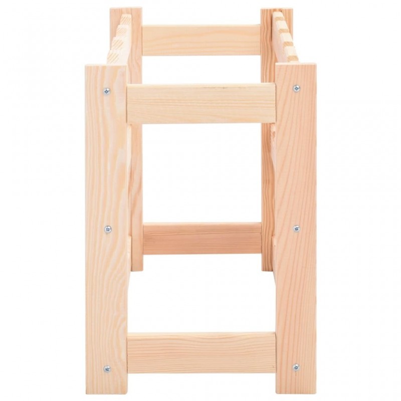 Wine Rack for 12 Bottles, Pine Wood,   Wine Rack