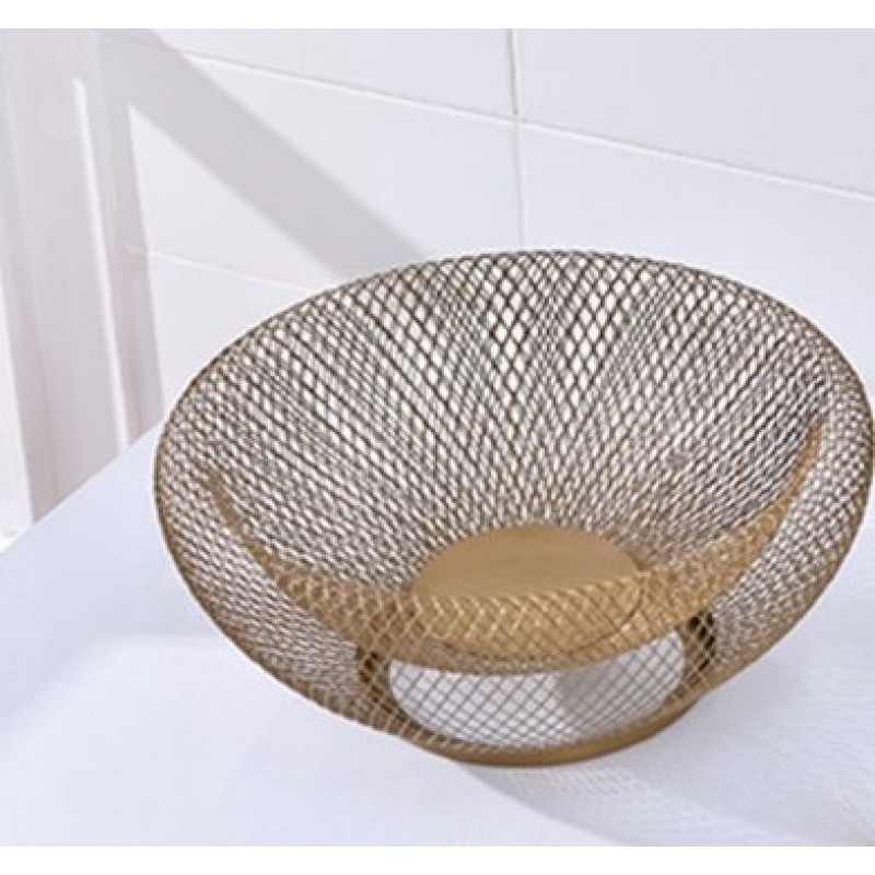 Iron Fruit Basket Simple Hollow Fruit Creative Basket