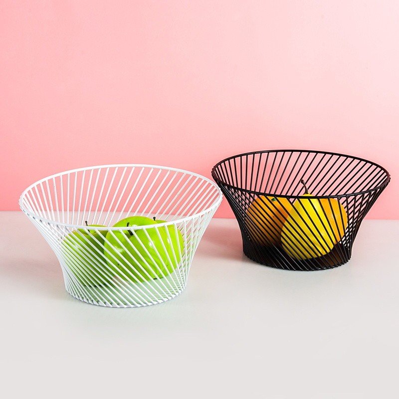 Simple Wrought Iron Fruit Basket