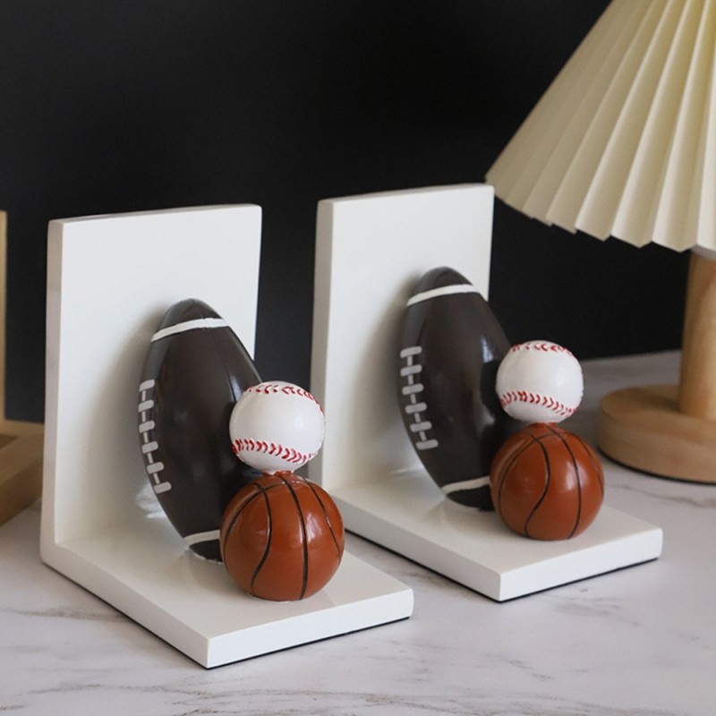 Creative Book Relying On Resin Bookends Home Study...