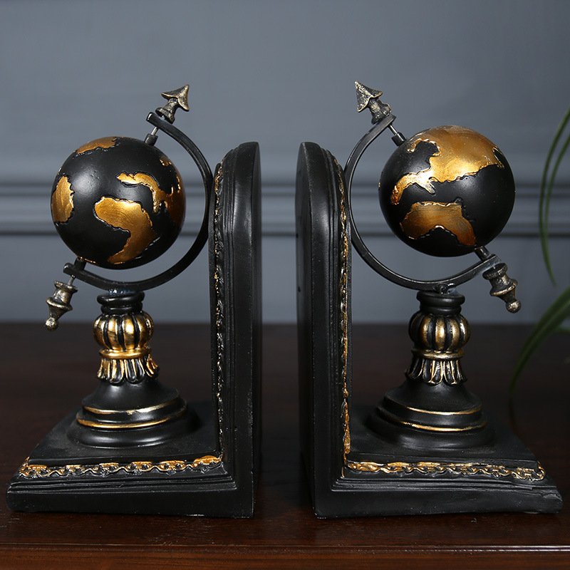Rustic Retro Creative Bookends Office Ornament