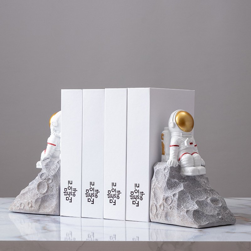 Home Fashion Minimalist Creative Astronaut Bookends