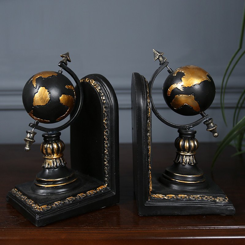 Rustic Retro Creative Bookends Office Ornament