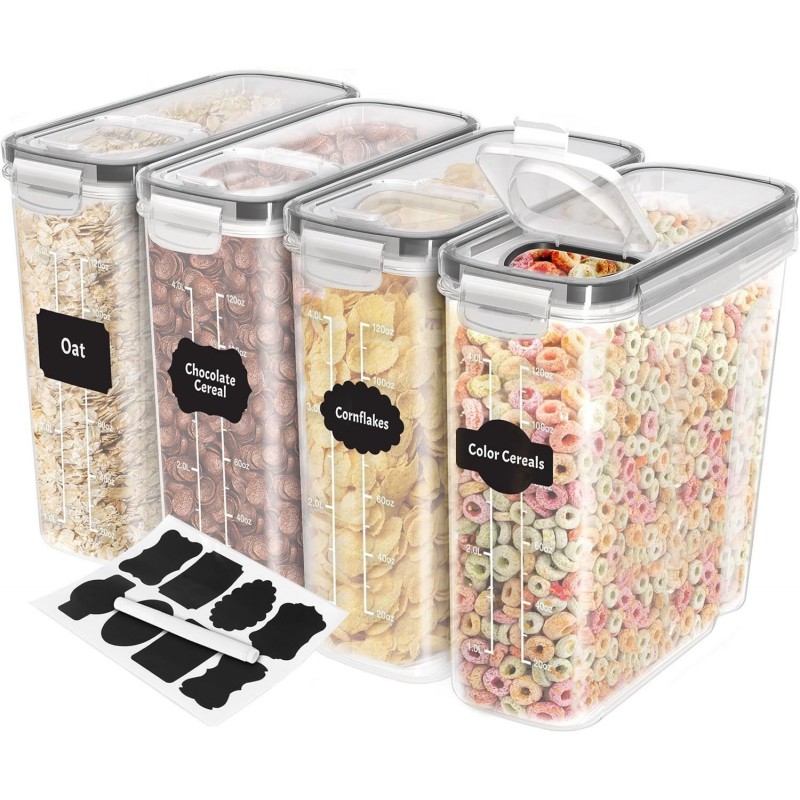 Pp Material Crisper Sealed Cans Refrigerator Kitchen Storage Jar
