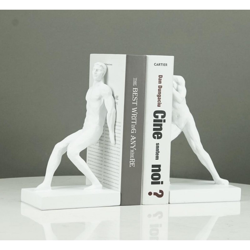 Resin Character Bookends Light Luxury Creative Home