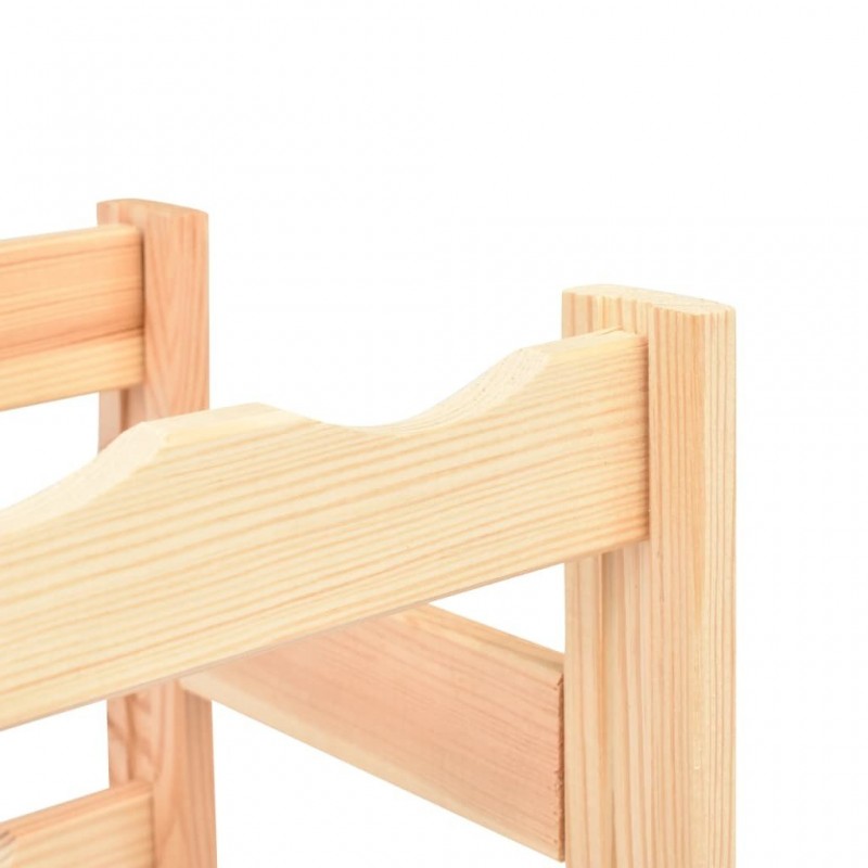 Wine Rack for 12 Bottles, Pine Wood,   Wine Rack