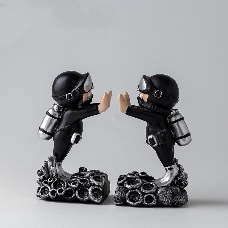 Home Fashion Minimalist Creative Astronaut Bookends