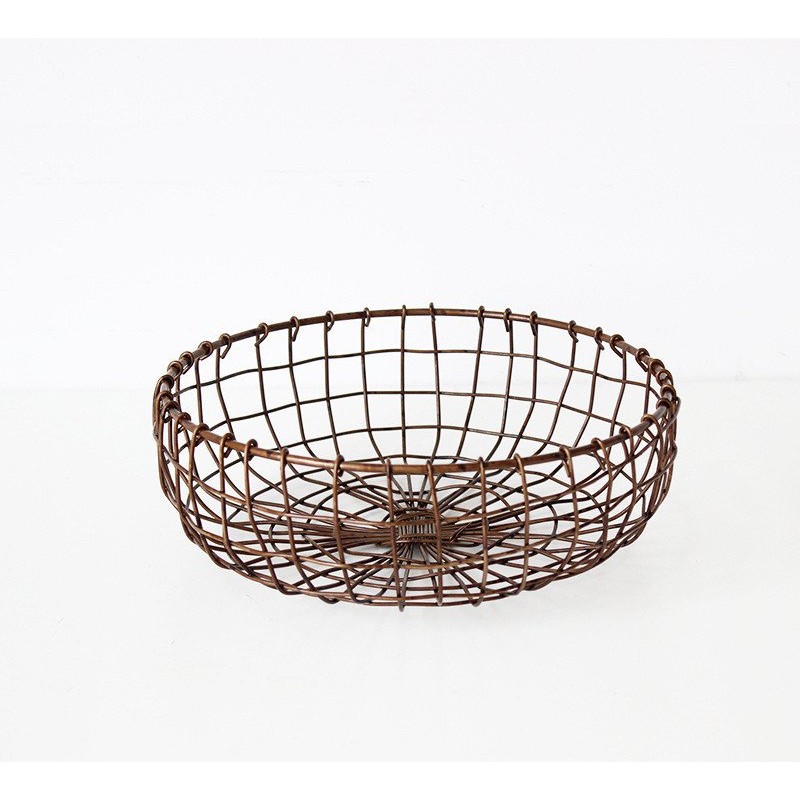 Wrought Iron Fruit Tray Basket