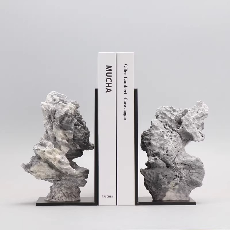 Creative Chinese-style Bookends And Decorative Cra...