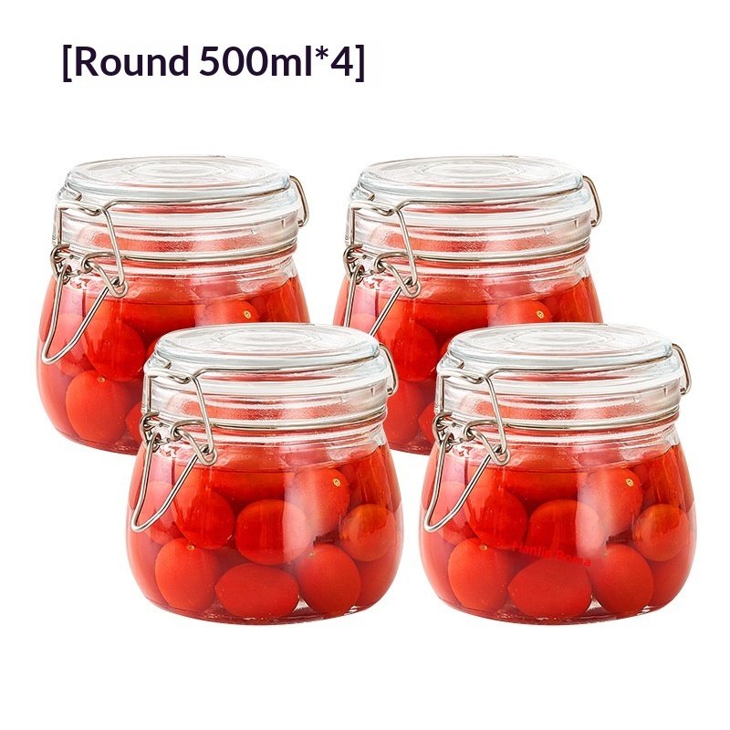 Glass Sealed Storage Jar