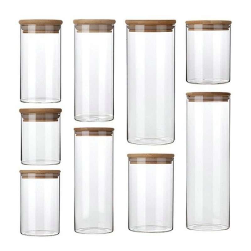 Storage Tank Borosilicate Glass Sealed Can Kitchen Storage Jar