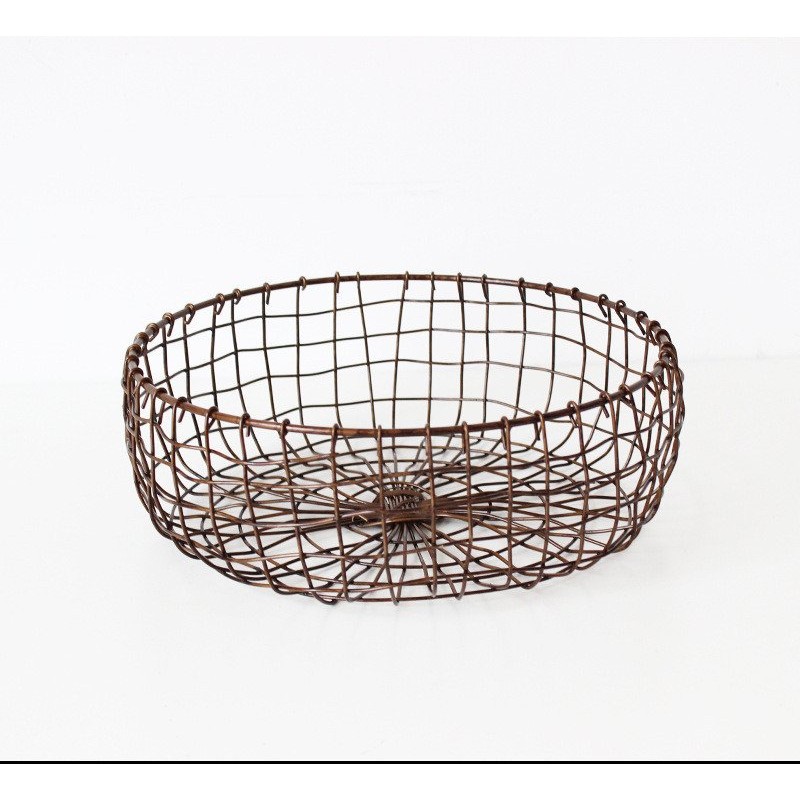 Wrought Iron Fruit Tray Basket
